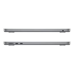 MacBook Air 13" (2022) - Apple M2 mit 8‑Core CPU und 10-core GPU - 24GB RAM - SSD 1000GB - Standard-Display - AZERTY - Französisch