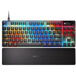 Steelseries Tastatur QWERTY Englisch (US) mit Hintergrundbeleuchtung Apex Pro Gen 3 TKL Black