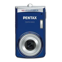 Kompakt Kamera Optio M60 - Blau + Pentax Pentax Lens 5X OPTICAL ZOOM f/3.5
