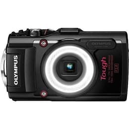 Kompakt Kamera Stylus TG-4 - Schwarz + Olympus Olympus Lens 4x Wide Optical Zoom 25-100 mm f/2.0-4.9 f/2.0-4.9