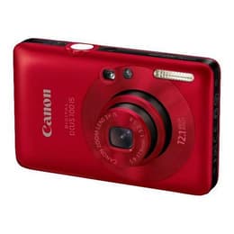 Kompakt Kamera Digital IXUS 100 IS - Rot + Canon Zoom Lens 33-100mm f/3.2-5.8 f/3.2-5.8