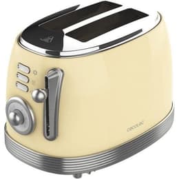 Toaster Cecotec Toast&Taste 800 Vintage Light Yellow Schlitze - Gold
