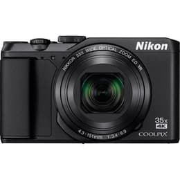 Kompakt Kamera Coolpix A900 - Schwarz + Nikon Nikkor 35X Wide Optical Zoom ED VR 24–840mm f/3.4–6.9 f/3.4–6.9