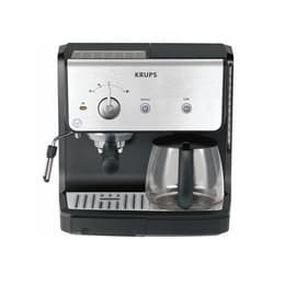 Espresso-Kapselmaschinen Kompatibel mit Kaffeepads nach ESE-Standard Krups XP2000 1,2000L - Schwarz/Grau