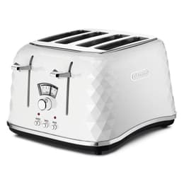 Toaster De'Longhi CTJ4003W 4 Schlitze - Weiß