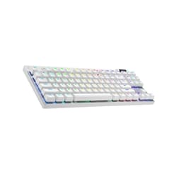 Logitech Tastatur QWERTY Englisch (US) Wireless mit Hintergrundbeleuchtung G Pro X TKL Lightspeed
