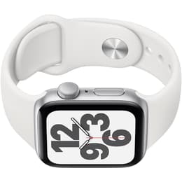 Apple Watch Series SE 1 (2020) GPS + Cellular 40 mm - Aluminium Silber - Sportarmband Weiß