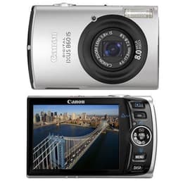 Kompakt Kamera Digital IXUS 860 IS - Silber + Canon Canon Zoom Lens 28-105 mm f/2.8-5.8 f/2.8-5.8