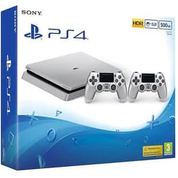 PlayStation 4 Slim 500GB - Grau - Limited Edition Playstation 4 Slim Silver