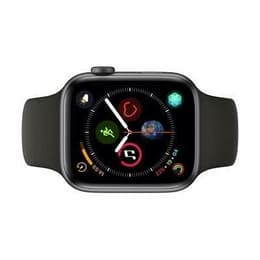Apple Watch Series 4 (2018) GPS 44 mm - Aluminium Space Grau - Sportarmband Schwarz