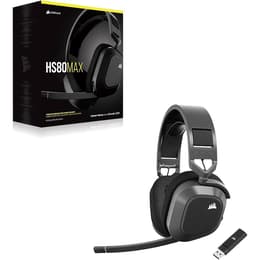 Corsair HS80 Max Kopfhörer Noise cancelling gaming verdrahtet + kabellos mit Mikrofon - Schwarz