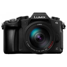 Hybrid-Kamera Lumix DMC-G80 - Schwarz + Panasonic Lumix G Vario 14-140mm f/3.5-5.6 II ASPH Power OIS f/3.5-5.6