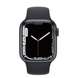Apple Watch Series 7 (2021) GPS + Cellular 45 mm - Aluminium Mitternacht - Sportarmband Midnight
