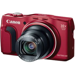 Kompakt Kamera PowerShot SX700 HS - Rot + Canon Zoom Lens 30X IS 4.5-135mm f/3.2-6.9 f/3.2-6.9