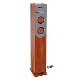 Lautsprecher Bluetooth Inovalley Woodtower - Holzfarben