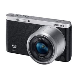 NX mini - Schwarz/Silber + Samsung Samsung NX-M 9-27 mm f/3.5-5.6 ED O.I.S. f/3.5-5.6