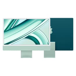 iMac 24" (2023) Apple M3 mit 8‑Core CPU 10-core GPU - 1 TB SSD - 8 GB QWERTY - Italienisch Standardglas