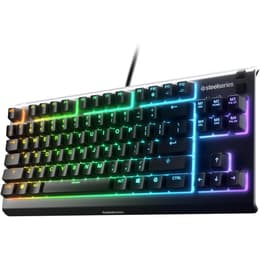 Steelseries Tastatur QWERTY Englisch (US) mit Hintergrundbeleuchtung Apex 3 TKL