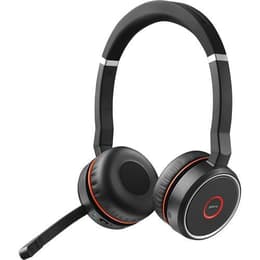 Jabra Evolve 75 MS Stereo, Link 370 Kopfhörer Noise cancelling wireless mit Mikrofon - Schwarz