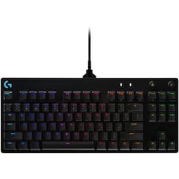 Logitech Tastatur QWERTZ Deutsch mit Hintergrundbeleuchtung G PRO