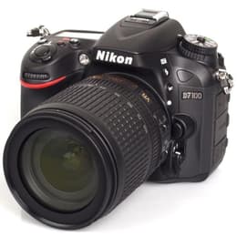 Reflex - Nikon D7100 Schwarz Objektiv Nikon AF-S DX Nikkor 18-105mm f/3.5-5.6G ED VR