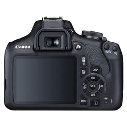 Canon EOS 2000D - Schwarz + Canon Zoom Lens EF-S 18-55mm f/3.5-5.6 IS II + Canon EF-S 55-250mm f/4.0-5.6 IS f/3.5-5.6 + f/4.0-5.6