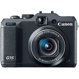 Kompakt Kamera PowerShot G15 - Schwarz + Canon Zoom Lens 5x IS 25–300mm f/1.8-2.8 f/1.8-2.8