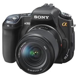 Spiegelreflexkamera Alpha DSLR-A300 - Schwarz + Sony 18-70 mm