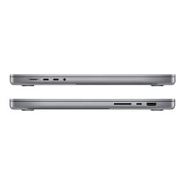 MacBook Pro 16" (2023) - Apple M2 Pro mit 12‑Core CPU und 19-core GPU - 16GB RAM - SSD 512GB - AZERTY - Französisch