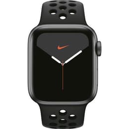 Apple Watch Series 5 (2019) GPS + Cellular 40 mm - Aluminium Space Grau - Nike Sportarmband Schwarz