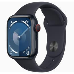 Apple Watch Series 9 (2023) GPS + Cellular 41 mm - Aluminium Mitternacht - Sport loop Blau