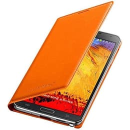 Hülle Galaxy Note 3 - Leder - Orange