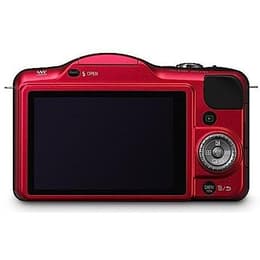 Lumix DMC-GF3 - Rot/Schwarz + Panasonic Lumix G Vario 14-42mm f/3.5-5.6 ASPH f/3.5-5.6