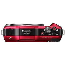 Lumix DMC-GF3 - Rot/Schwarz + Panasonic Lumix G Vario 14-42mm f/3.5-5.6 ASPH f/3.5-5.6