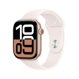 Apple Watch Series 10 (2024) GPS 46 mm - Aluminium Roségold - Sportarmband