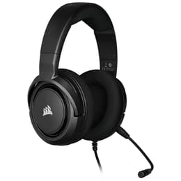 Corsair HS35 Stereo Kopfhörer gaming mit kabel mit Mikrofon - Schwarz