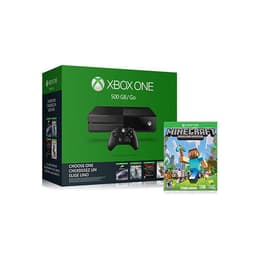 Xbox One 500GB - Schwarz + Minecraft