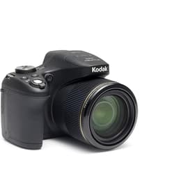 PixPro AZ525 - Schwarz + Kodak PixPro Aspheric HD Zoom Lens 52x Wide 24-1248mm f/2.8-5.6 f/2.8-5.6
