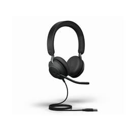 Jabra Evolve2 40 Kopfhörer Noise cancelling verdrahtet mit Mikrofon - Schwarz