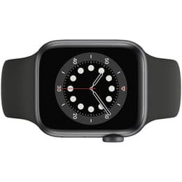 Apple Watch Series 6 (2020) GPS 40 mm - Aluminium Space Grau - Sportarmband Schwarz