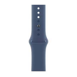 Apple Watch Series 10 (2024) GPS 46 mm - Aluminium Silber - Sportarmband Blau