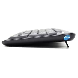 Simpletek Tastatur QWERTY Italienisch Wireless Mouse + Keyboard with Stickers 1000 DPI 2.4G Nano reciever