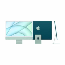 iMac 24" (2021) Apple M1 mit 8‑Core CPU 8-core GPU - 512 GB SSD - 16 GB QWERTZ - Deutsch Standardglas