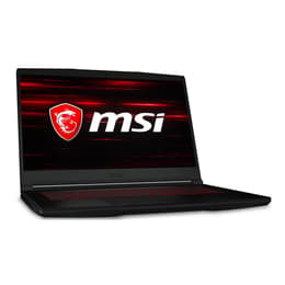 MSI GF63 Thin 11UC-026FR 15" Core i5 2.7 GHz - SSD 512 GB - 16GB - NVIDIA GeForce RTX 3050 AZERTY - Französisch