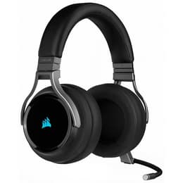 Corsair Virtuoso RGB Wireless Kopfhörer gaming verdrahtet + kabellos mit Mikrofon - Schwarz