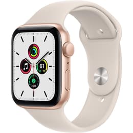 Apple Watch (Series SE) 2020 GPS 44 mm - Aluminium Gold - Sportarmband Polarstern