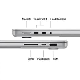MacBook Pro 14" (2025) - Apple M5 mit 10‑Core CPU und 10-core GPU - 16GB RAM - SSD 1000GB - Standard-Display - QWERTZ - Deutsch