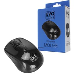 Evo Labs MO-234WBLK Maus Wireless