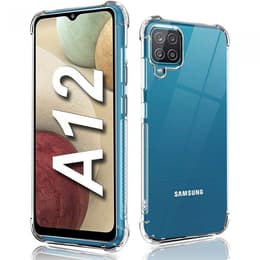 Hülle Galaxy A12 - Silikon - Transparent