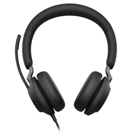 Jabra Evolve 2 40 Kopfhörer verdrahtet mit Mikrofon - Schwarz